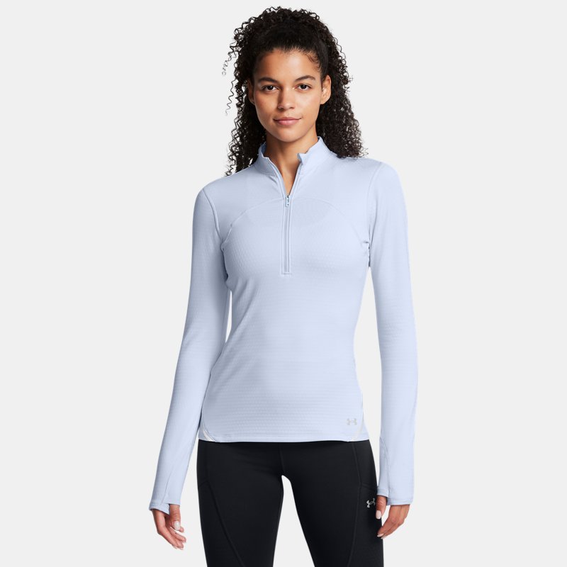 Under Armour Vanish Cold Weather ½ Zip Nimbus Blue Reflective