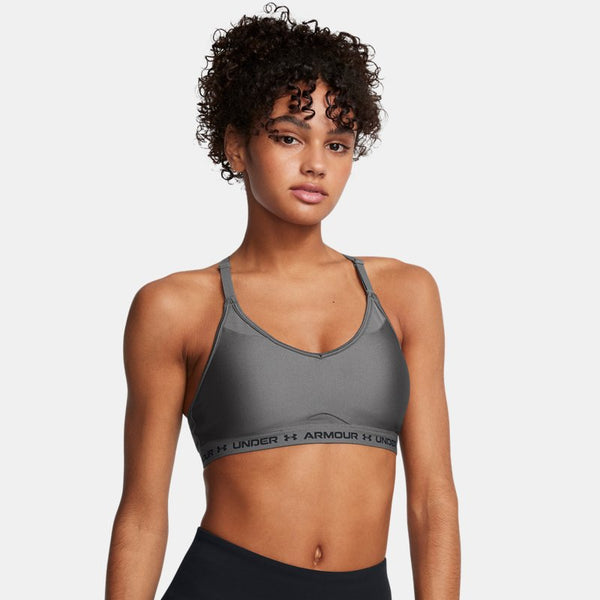 Under Armour Crossback Low Sports Bra Castlerock Black