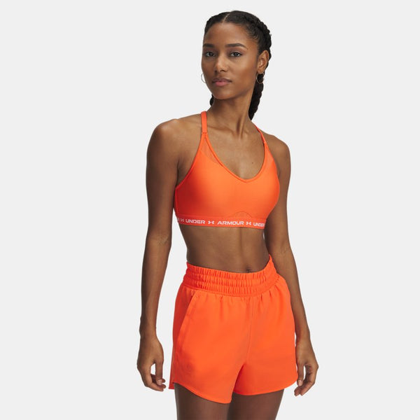 Under Armour Crossback Low Sports Bra Fire White