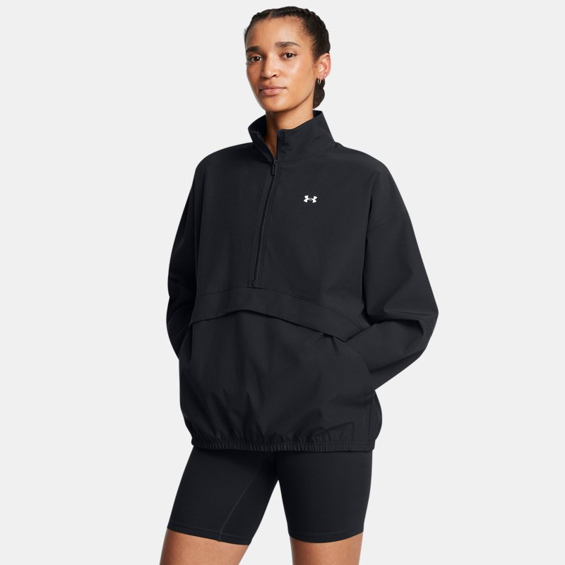 Under Armour ArmourSport Anorak Jacket Black White