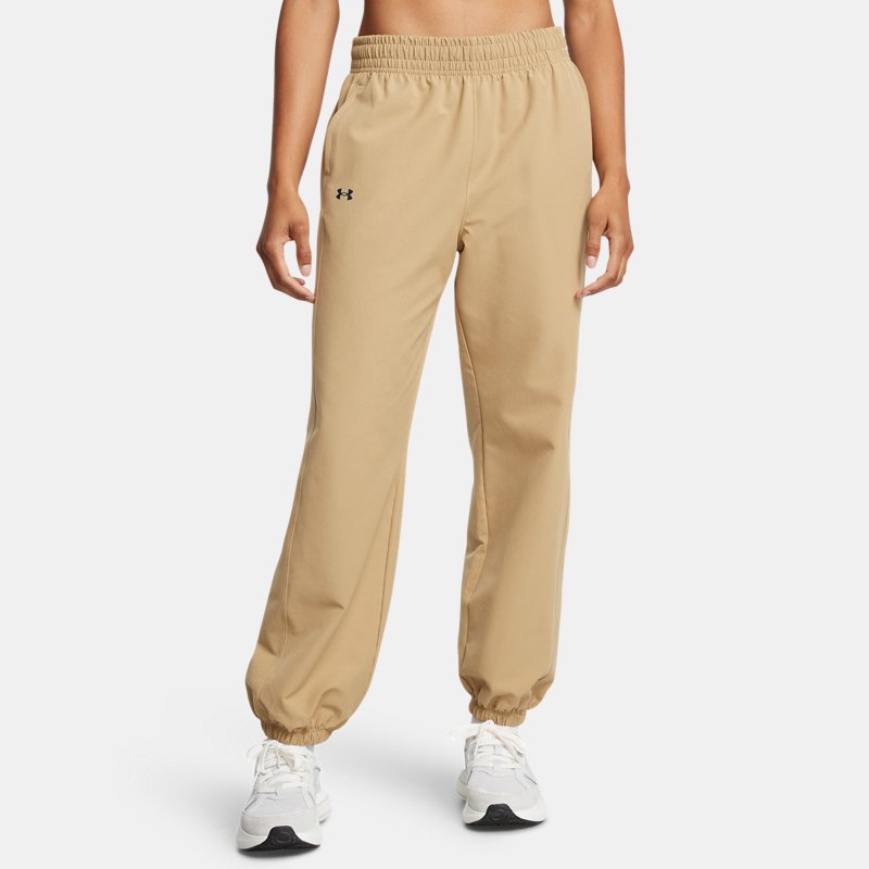 Under Armour ArmourSport Swoven Pants Camel Black