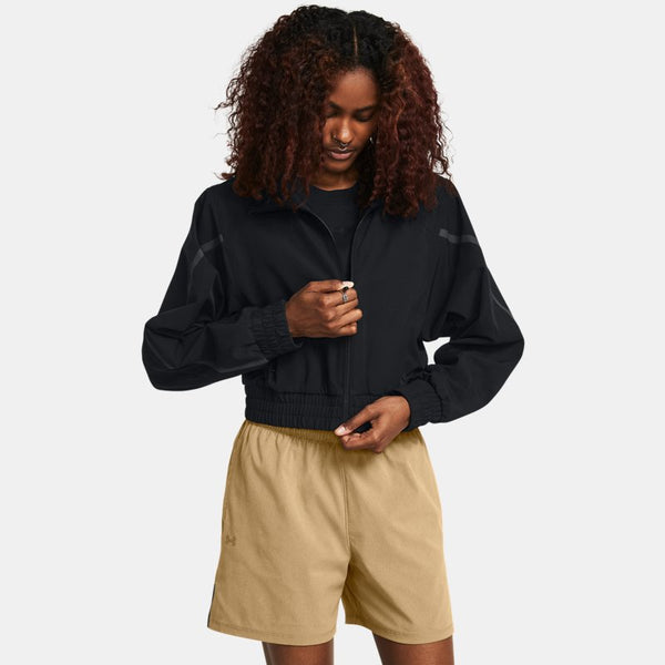 Under Armour Unstoppable Crop Jacket Black