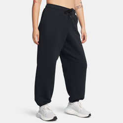 Under Armour Icon Fleece Oversized Wordmark Pants Black