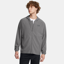 Under Armour Vibe Woven Windbreaker Castlerock Black