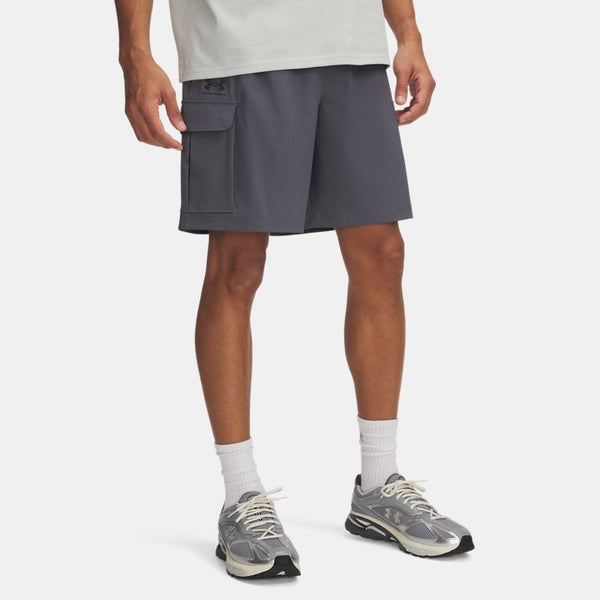 Under Armour Vibe Woven Cargo Shorts Castlerock Black