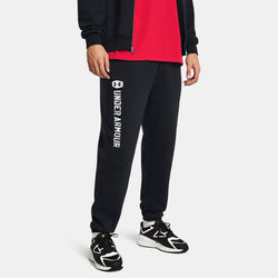 Under Armour Icon Fleece Joggers Black White