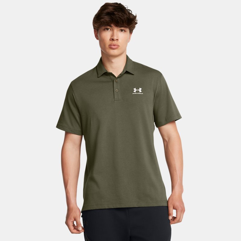 Under Armour Icon Polo Marine OD Green White