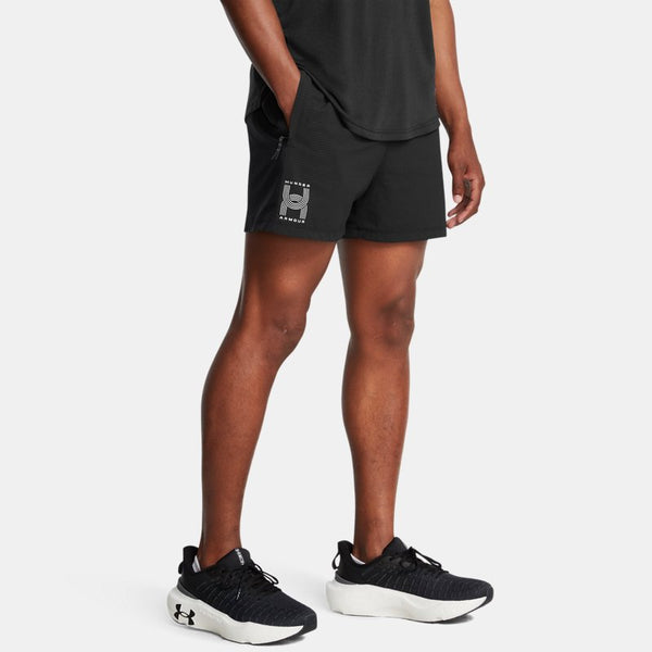 Under Armour Launch Shorts Black White