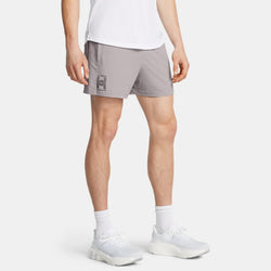 Under Armour Launch Shorts Tetra Gray Black White