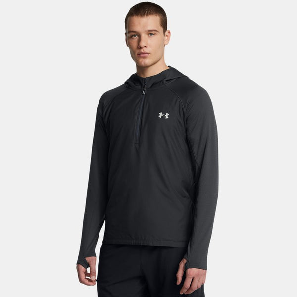 Under Armour Launch Trail Hoodie Anthracite Coyote Reflective