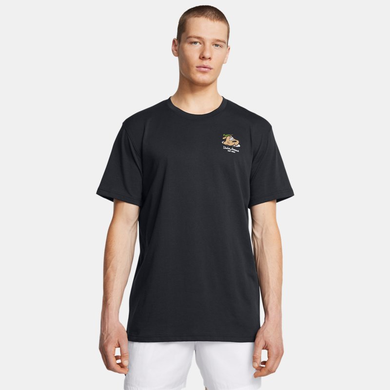 Under Armour Golf Goin' Under Short Sleeve Black White