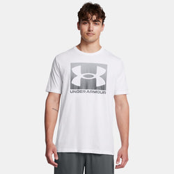 Under Armour Boxed Sports Short Sleeve White Pitch Gray