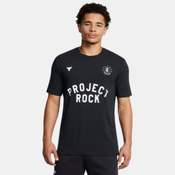 Project Rock Badge Of Honor Short Sleeve Black White