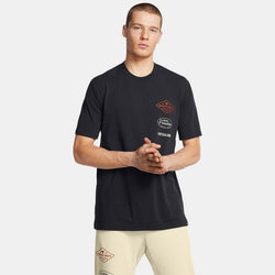 Project Rock Tools Of The Trade Short Sleeve Black Team Orange