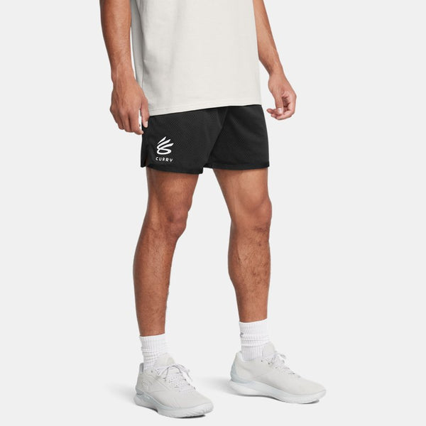 Under Armour Curry Splash Shorts Black White Clay