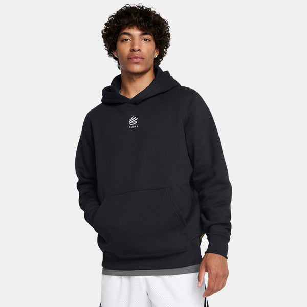 Curry Splash Hoodie Black White Clay