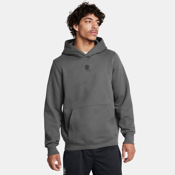 Curry Splash Hoodie Castlerock Full Heather Black