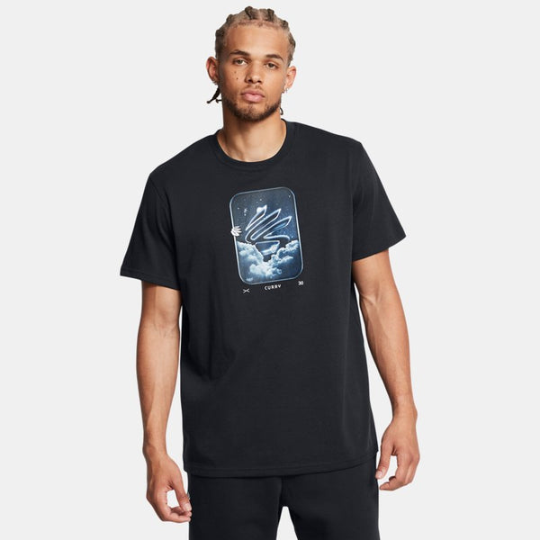 Under Armour Curry Trend Heavyweight T-Shirt Black White