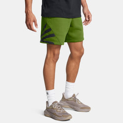 Curry Splash Fleece Shorts Surplus Green Surplus Green Black