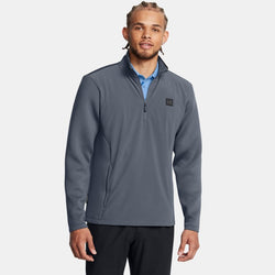 Under Armour Drive Pro Storm Hybrid ½ Zip Downpour Gray Metallic Silver