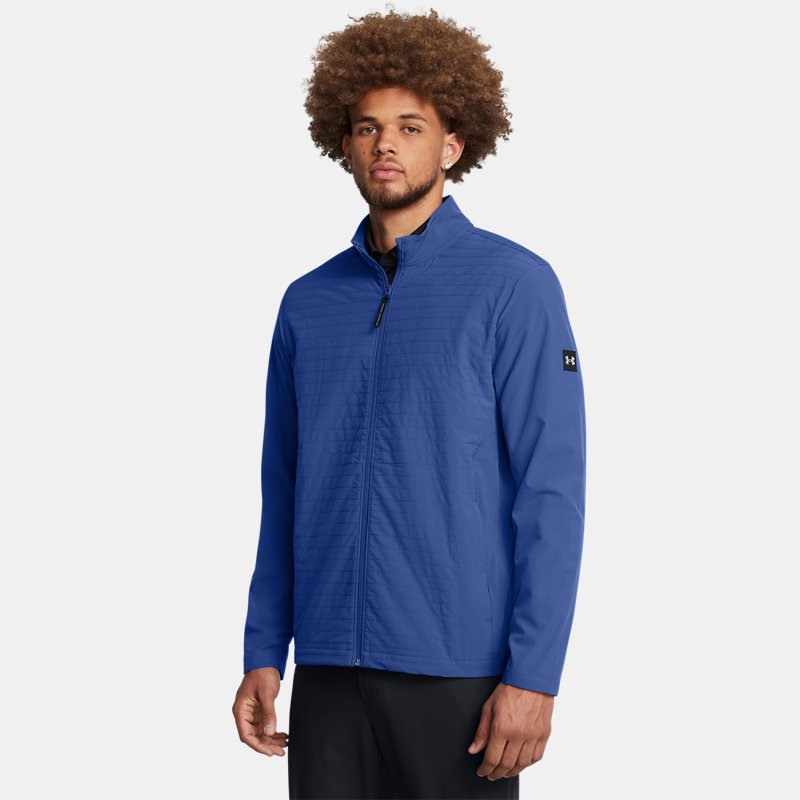 Under Armour Drive Pro Storm Lightweight Insulated Jacket Tech Blue Metallic Silver