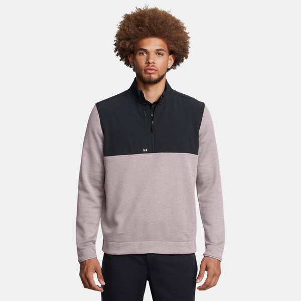 Under Armour Drive Storm SweaterFleece ½ Zip Tetra Gray Matter White