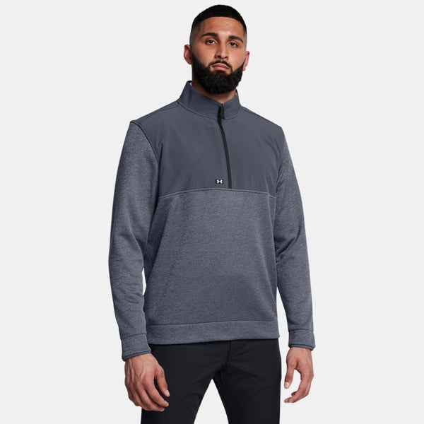 Under Armour Drive Storm SweaterFleece ½ Zip Downpour Gray Gravel White