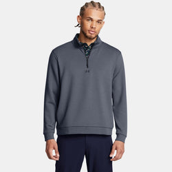 Under Armour Drive Midlayer Pullover Downpour Gray Gravel Black