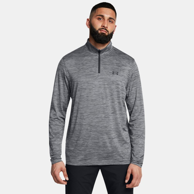 Under Armour Match Play ¼ Zip Steel Anthracite