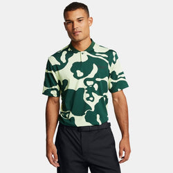 Under Armour Drive Goin' Under Polo Retro Green Black