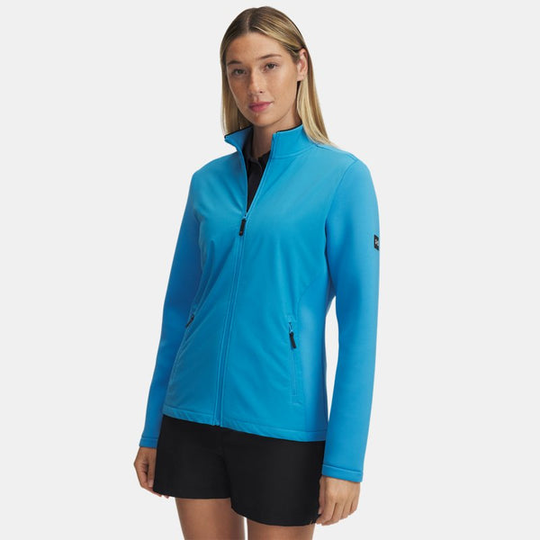 Under Armour Drive Pro Hybrid Full-Zip Jacket Ether Blue Metallic Silver