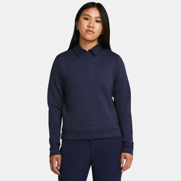 Under Armour Drive Midlayer Crew Midnight Navy Midnight Navy