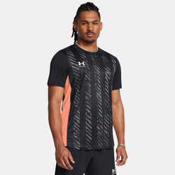 Under Armour Challenger Training Printed Short Sleeve Black White