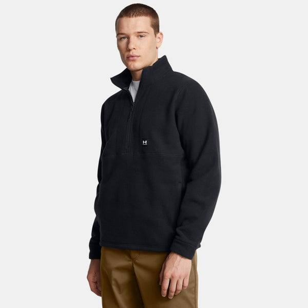 Under Armour Expanse Fleece ½ Zip Black White Black