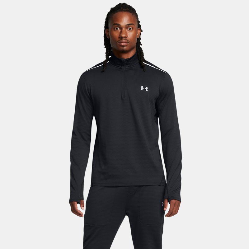 Under Armour Vanish Cold Weather ¼ Zip Black Reflective