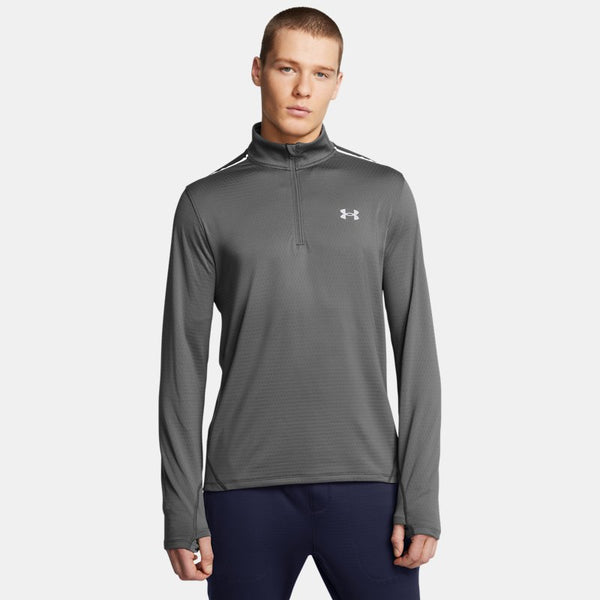 Under Armour Vanish Cold Weather ¼ Zip Castlerock Reflective