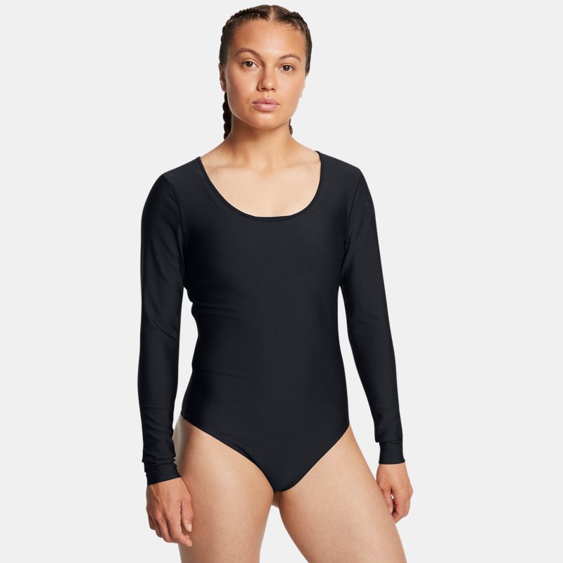 Under Armour Vanish Leotard Black White