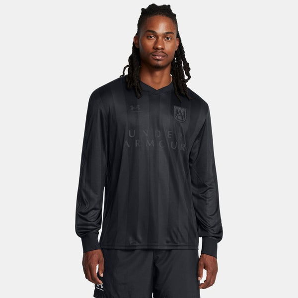 Under Armour Terrace Long Sleeve Jersey Black Black