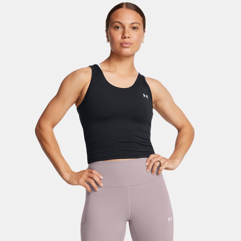 Under Armour Motion Tank Black White