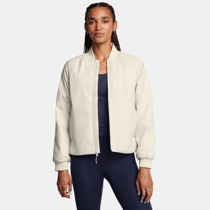 Under Armour Unstoppable Insulated Bomber Jacket Summit White Summit White