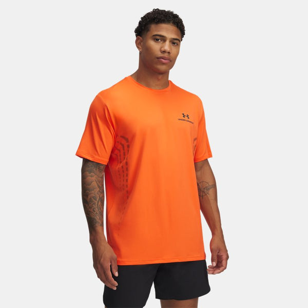 Under Armour Vanish Energy Graphic Short Sleeve Fire Black Black