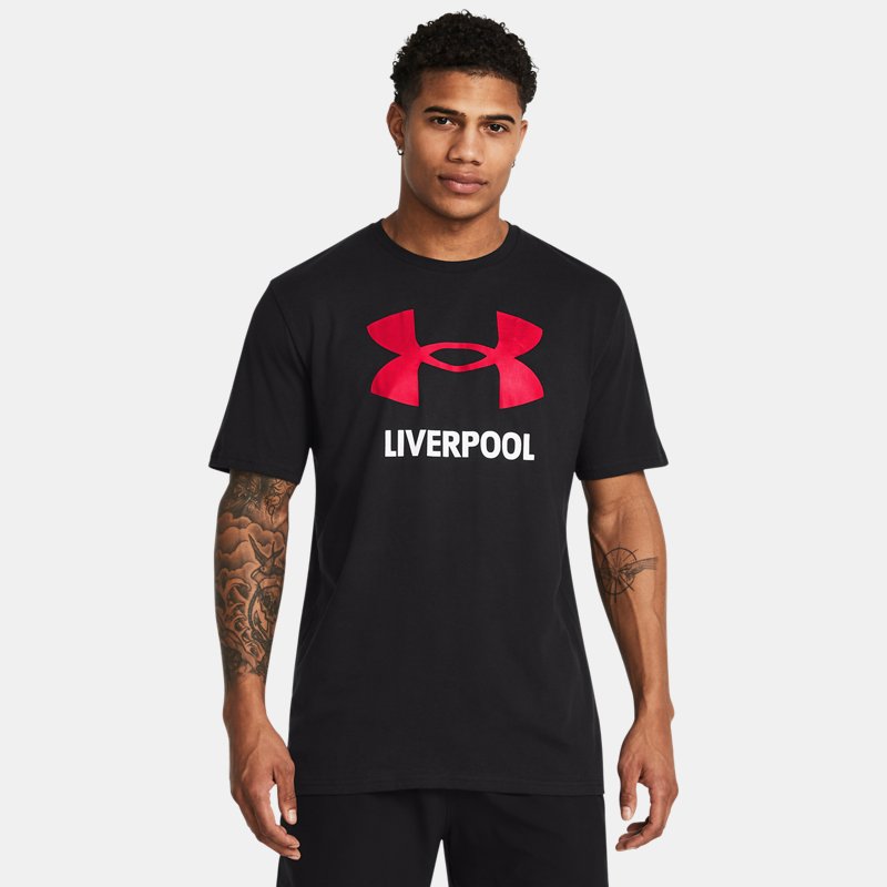 Under Armour Liverpool Short Sleeve Black Red