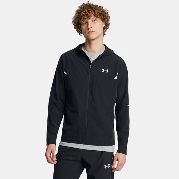 Under Armour Vanish Woven Utility Jacket Black Reflective