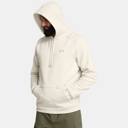 Armour Fleece® Pro Kanga Hoodie Summit White Khaki Base