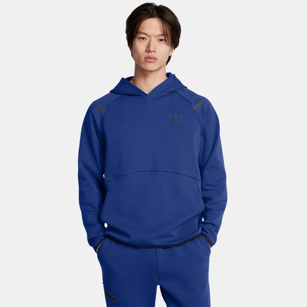 Under Armour Unstoppable Fleece Hoodie Tech Blue Black