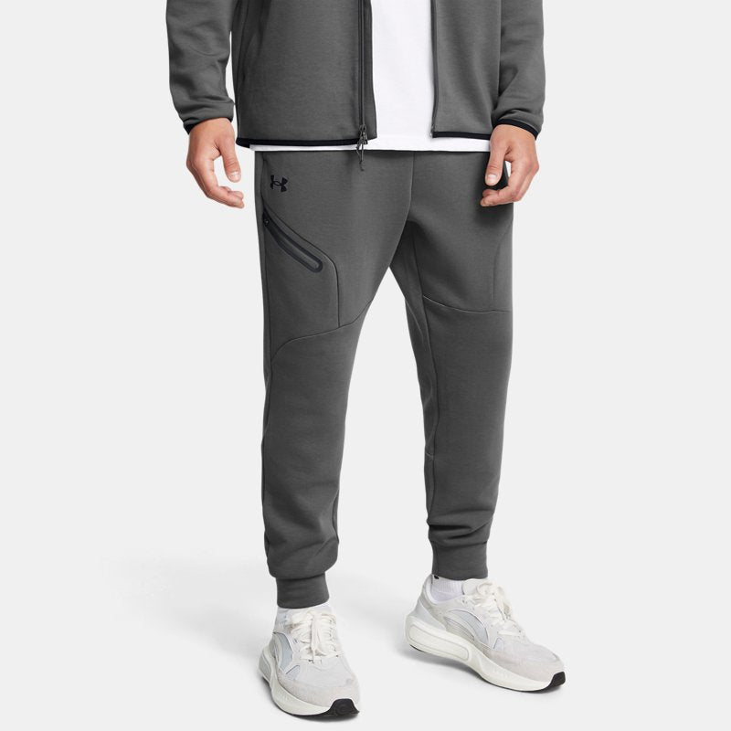 Under Armour Unstoppable Fleece Joggers Castlerock Black