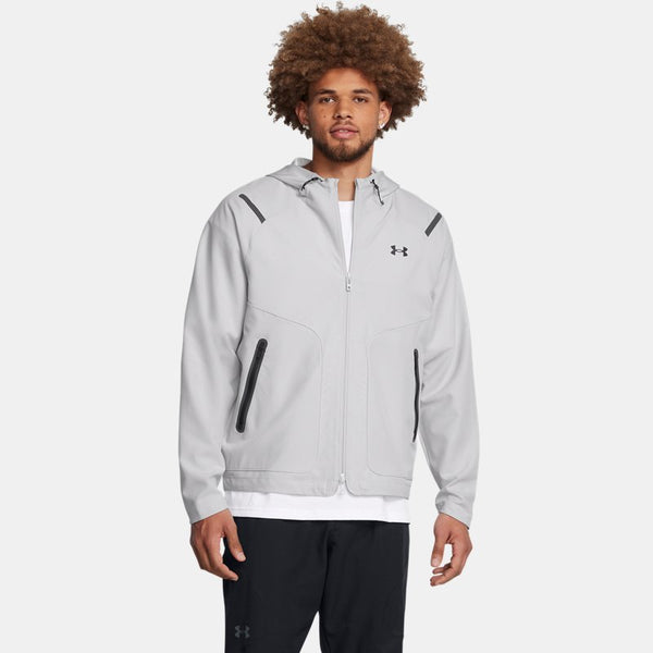 Under Armour Unstoppable Left Chest Jacket Halo Gray Black