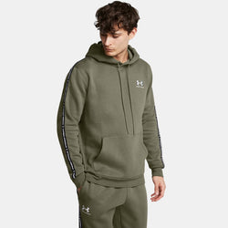 Under Armour Icon Fleece Taping Hoodie Marine OD Green White