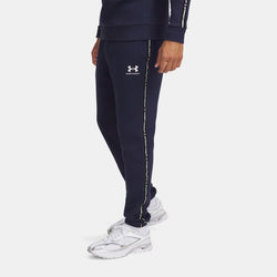 Under Armour Icon Fleece Taping Joggers Midnight Navy White