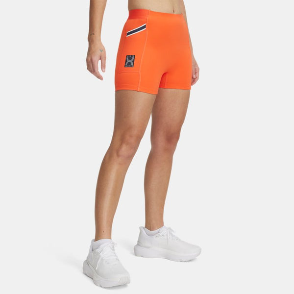 Under Armour Run Shorts Fire White Quartz Anthracite